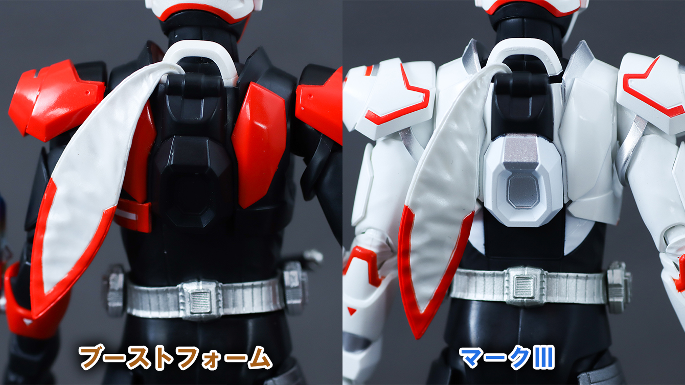 S.H.フィギュアーツ　仮面ライダーギーツ ブーストフォームマークⅢ　レビュー　本体　ブーストフォーム　比較