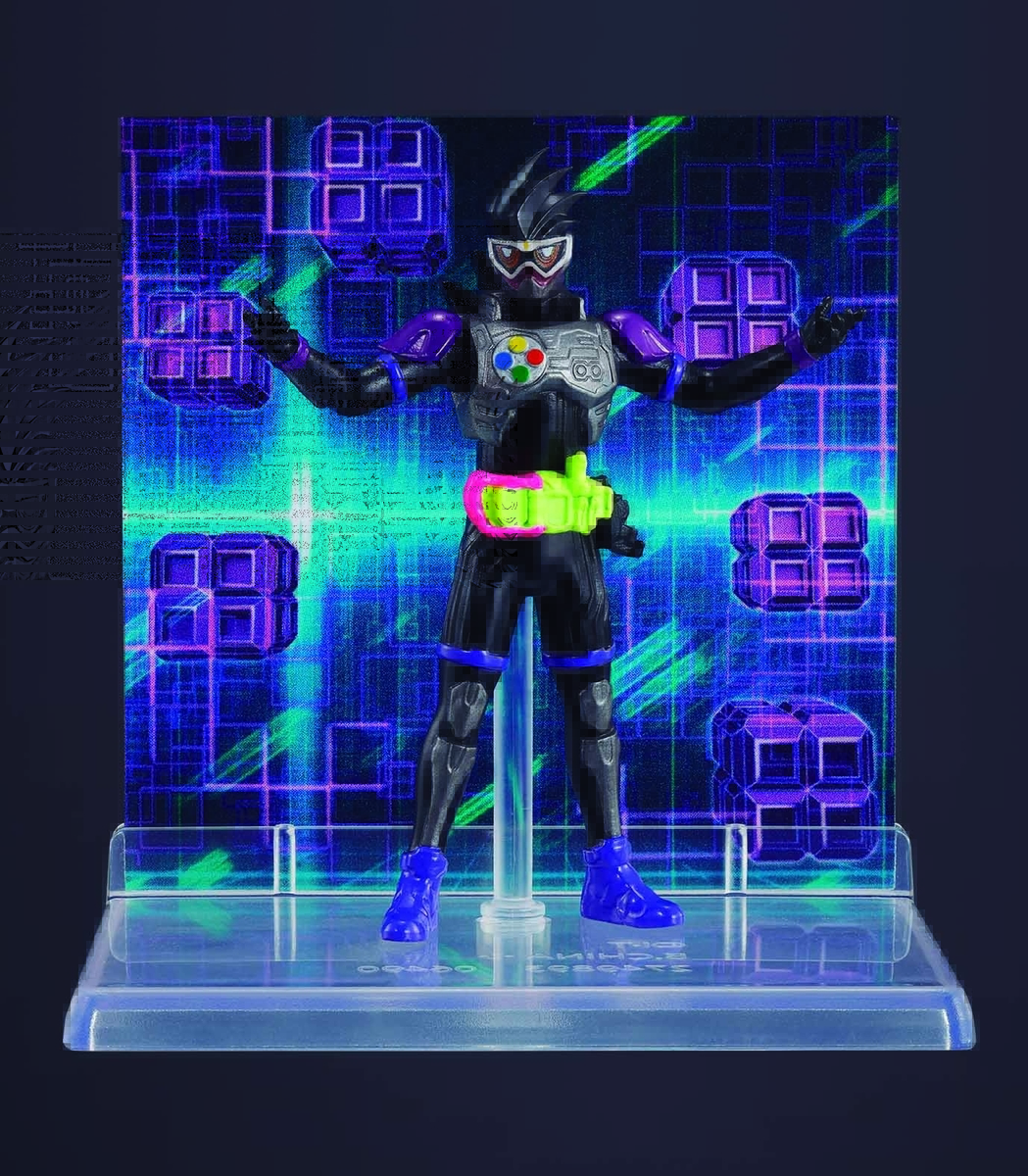 MICRO STATUE COLLECTION　仮面ライダー 第2弾　仮面ライダーゲンム　プロトアクションゲーマーレベル2