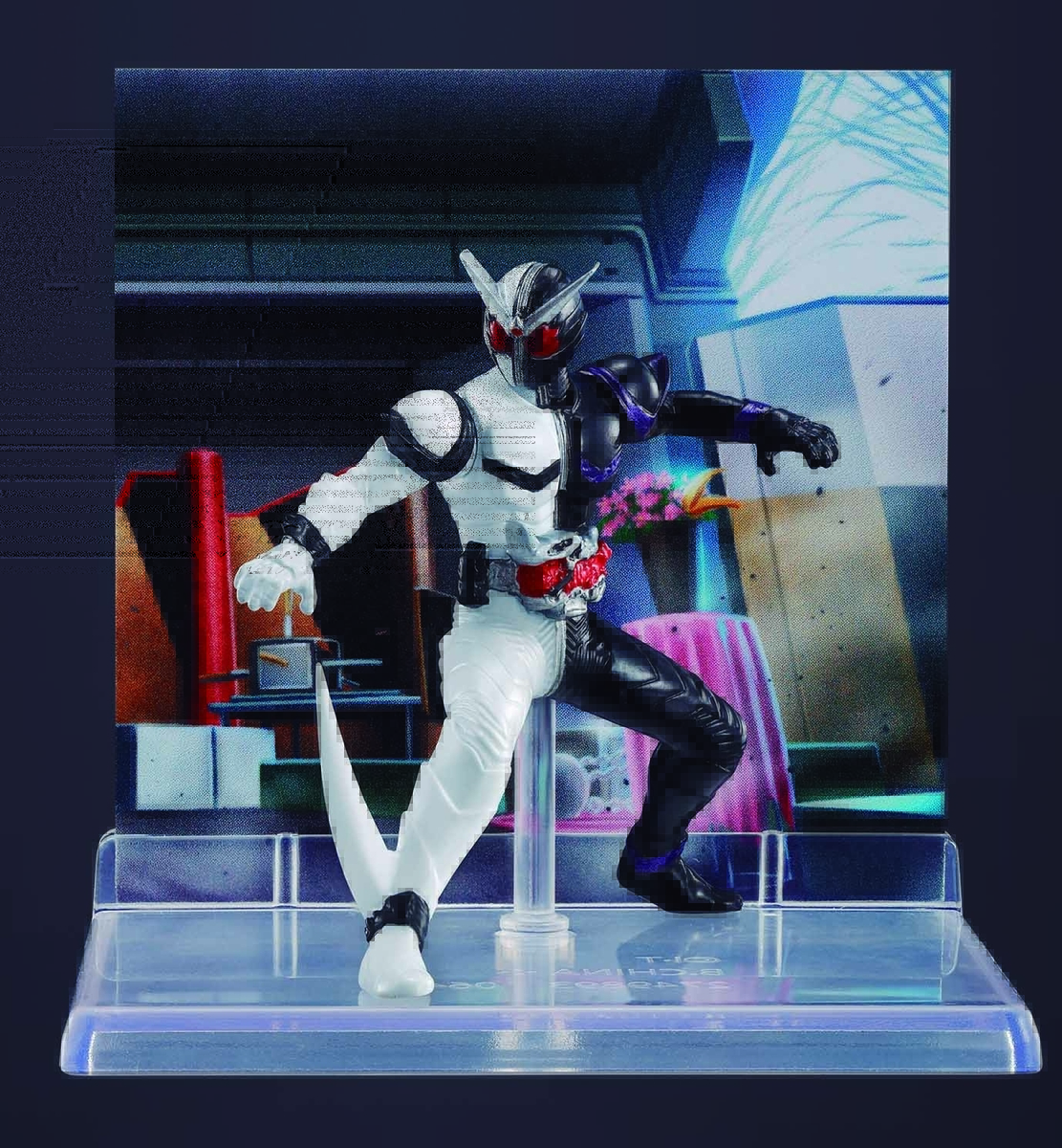 MICRO STATUE COLLECTION　仮面ライダー 第2弾　仮面ライダーW　ファングジョーカー