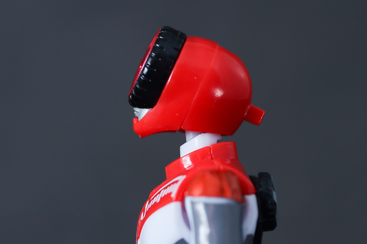 勇動 爆上戦隊ブンブンジャー レビュー ブンレッド 可動範囲