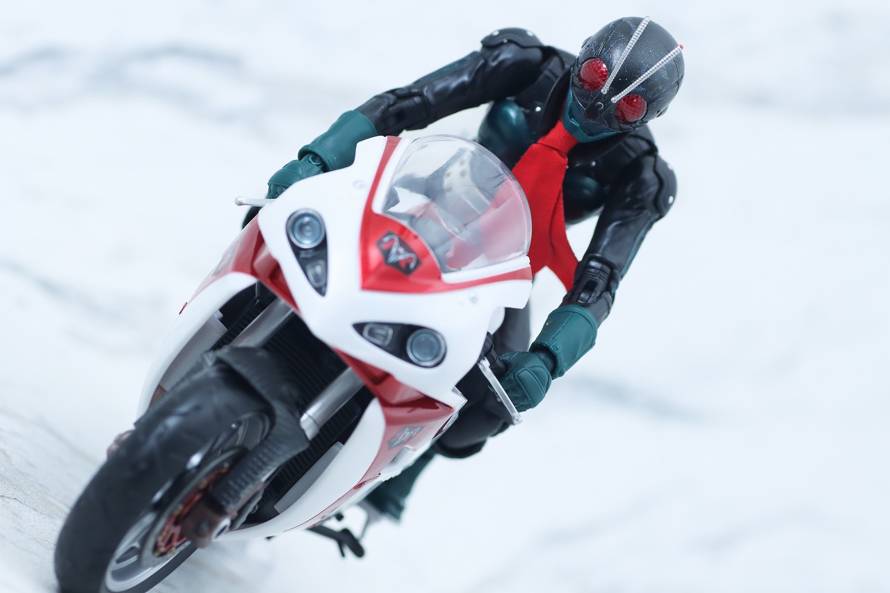 S.H.フィギュアーツ　サイクロン1号（『仮面ライダー THE NEXT』）　レビュー　アクション
