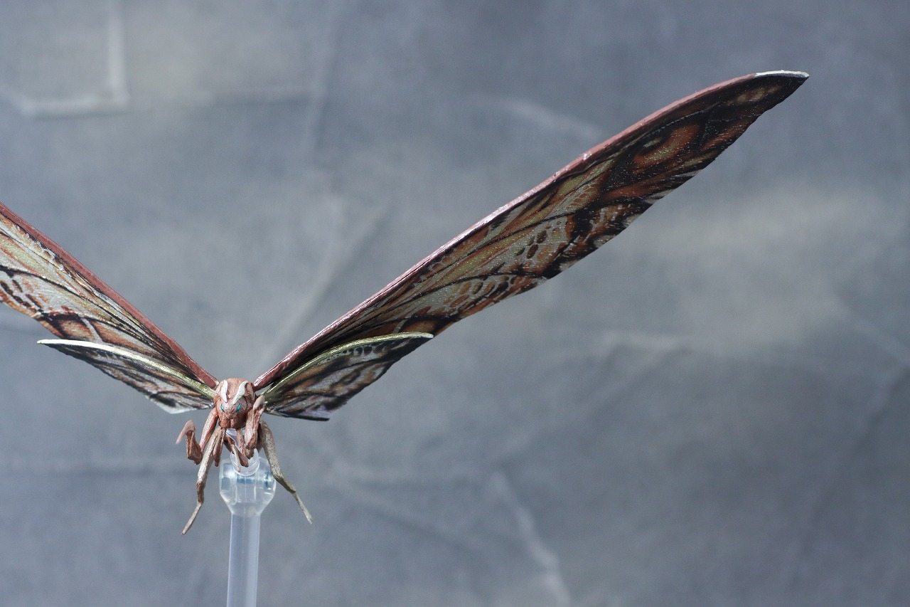 S.H.モンスターアーツ モスラ(ゴジラ×コング:新たなる帝国) レビュー 可動範囲