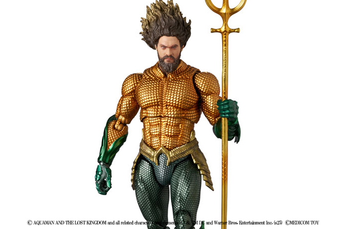 MAFEX新作！『アクアマン／失われた王国』アクアマンが26年2月に発売！