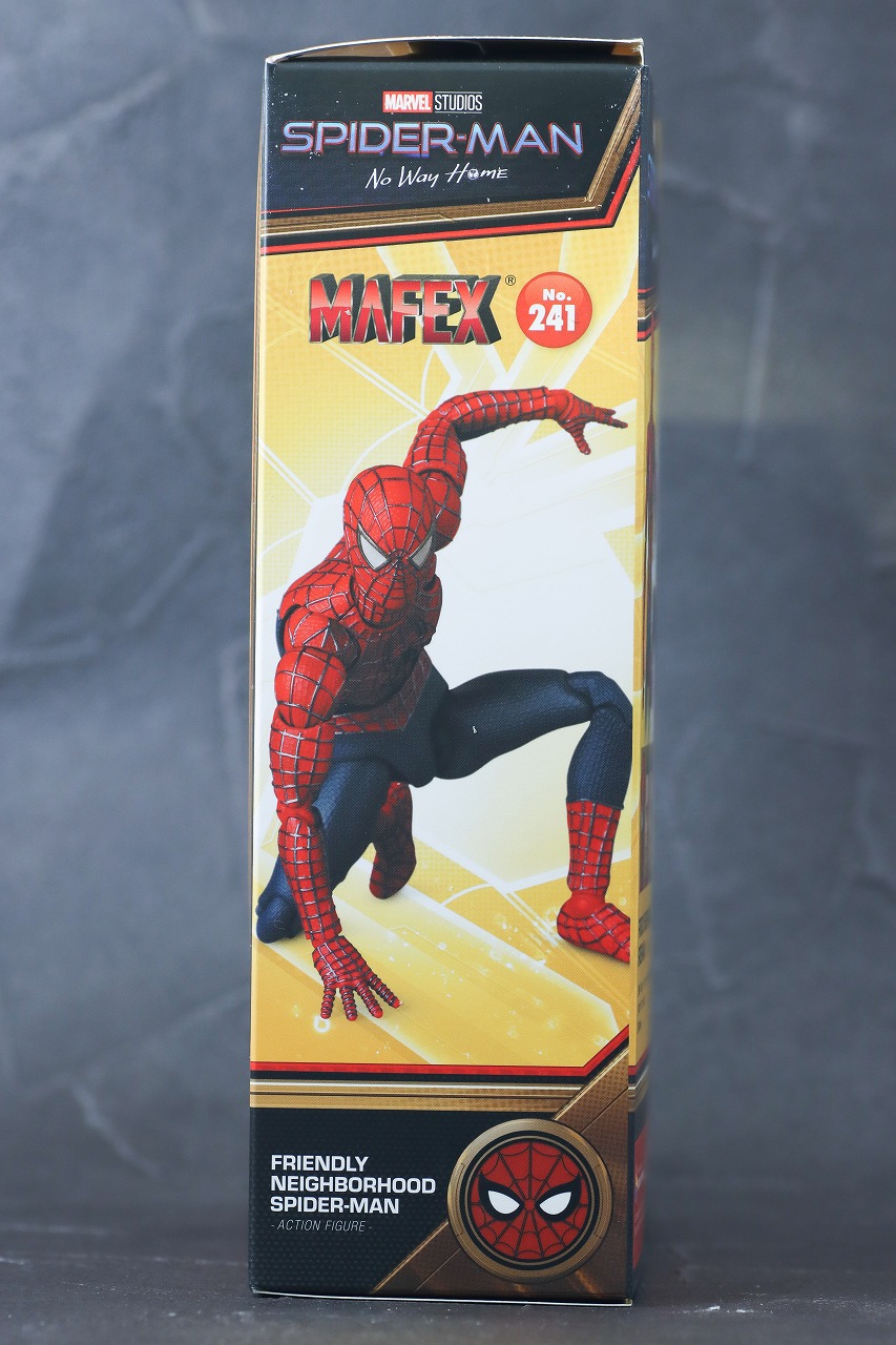 MAFEX　フレンドリー　ネイバーフッド　スパイダーマン　レビュー　パッケージ