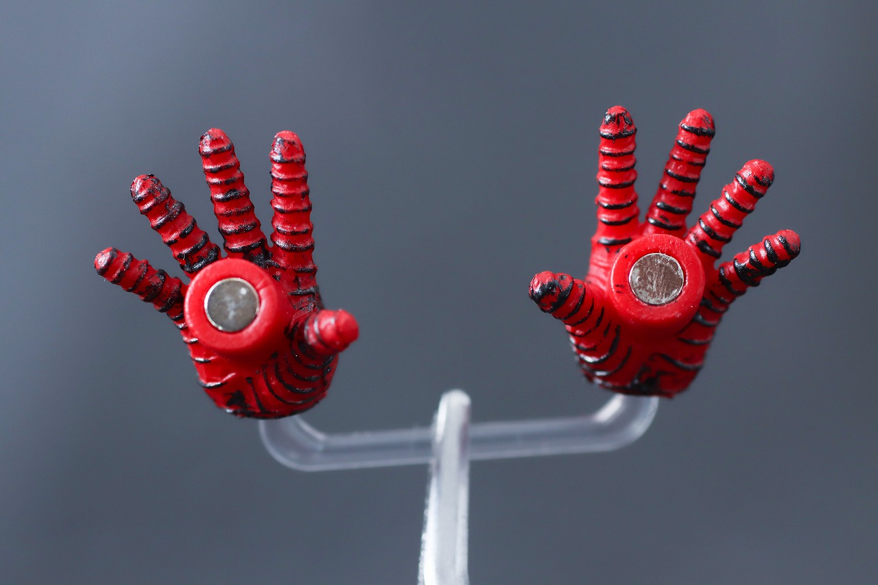 MAFEX　フレンドリー　ネイバーフッド　スパイダーマン　レビュー　付属品　手首