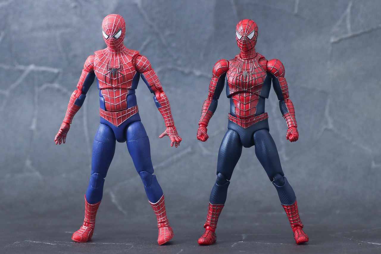 MAFEX　フレンドリー　ネイバーフッド　スパイダーマン　レビュー　比較　マーベルレジェンド