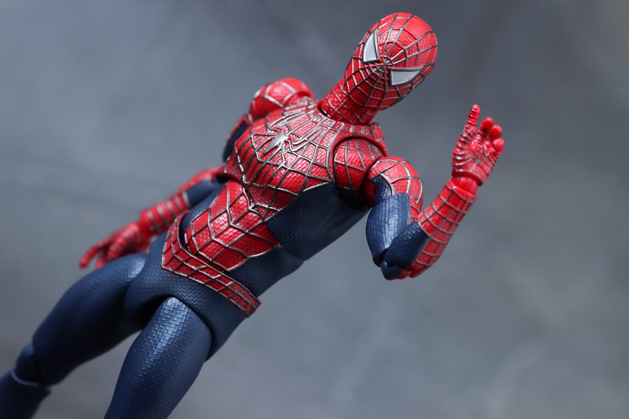 MAFEX　フレンドリー　ネイバーフッド　スパイダーマン　レビュー　アクション