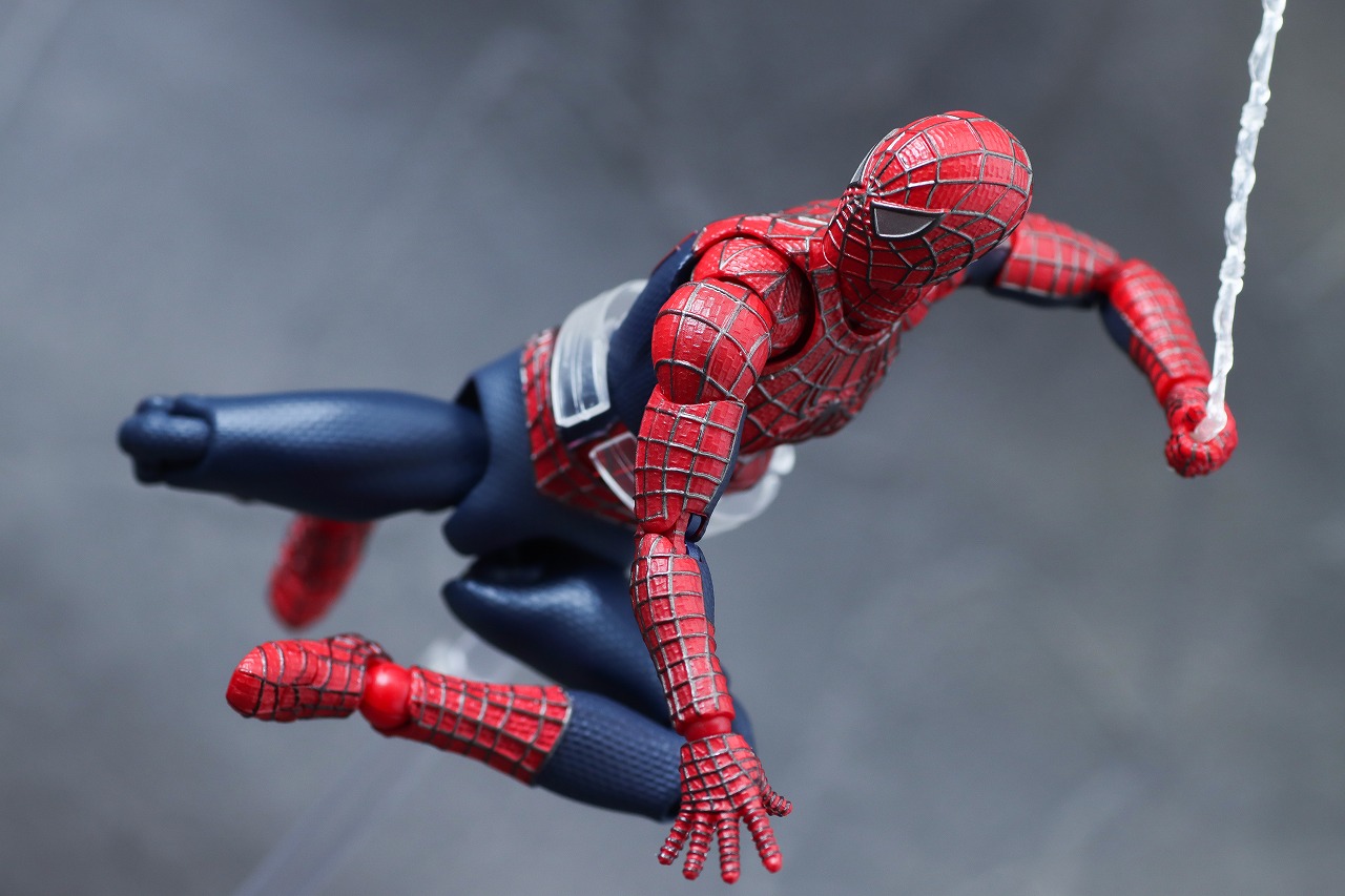 MAFEX　フレンドリー　ネイバーフッド　スパイダーマン　レビュー　アクション