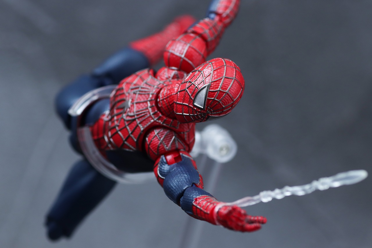 MAFEX　フレンドリー　ネイバーフッド　スパイダーマン　レビュー　アクション
