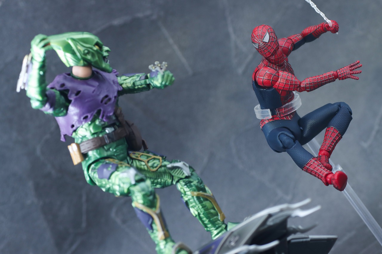 MAFEX　フレンドリー　ネイバーフッド　スパイダーマン　レビュー　アクション マーベルレジェンド　グリーン・ゴブリン