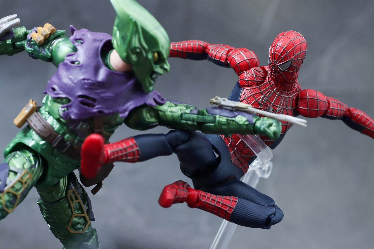 MAFEX　フレンドリー　ネイバーフッド　スパイダーマン　レビュー　アクション マーベルレジェンド　グリーン・ゴブリン