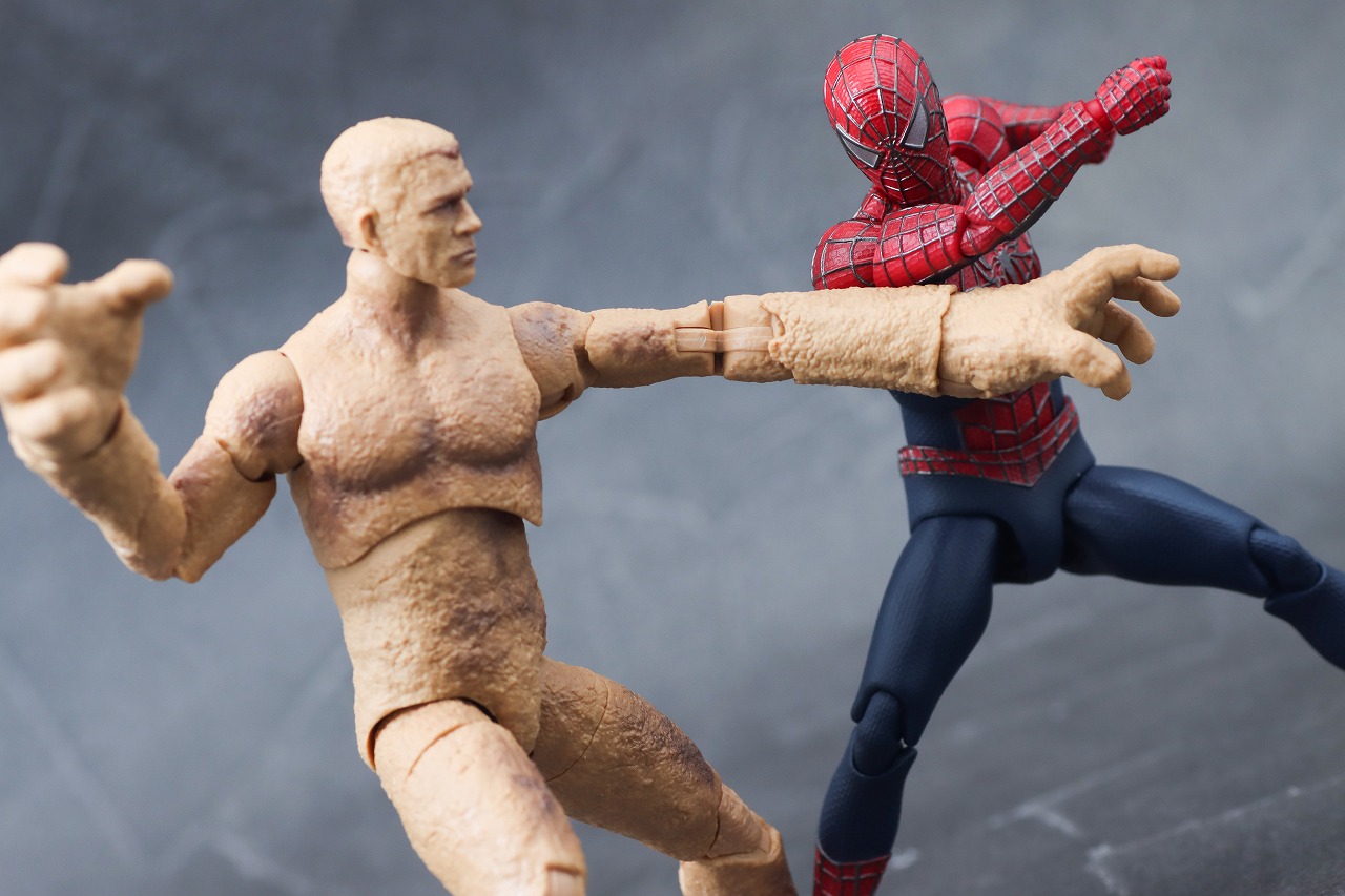 MAFEX　フレンドリー　ネイバーフッド　スパイダーマン　レビュー　アクション マーベルレジェンド　サンドマン
