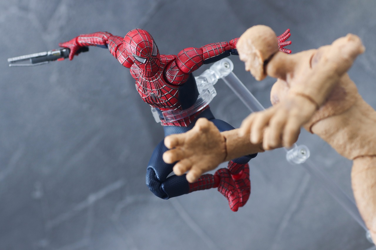 MAFEX　フレンドリー　ネイバーフッド　スパイダーマン　レビュー　アクション マーベルレジェンド　サンドマン
