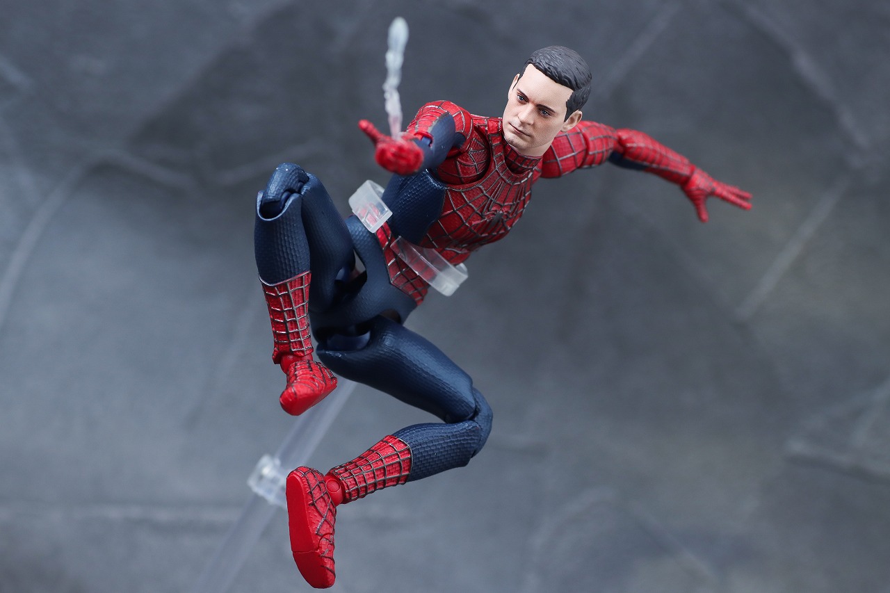 MAFEX　フレンドリー　ネイバーフッド　スパイダーマン　レビュー　アクション