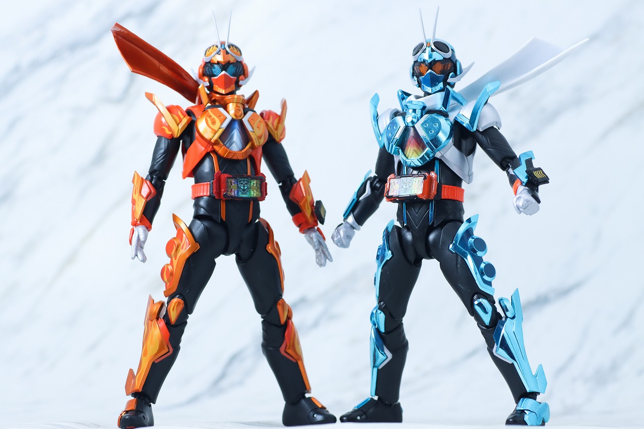 S.H.フィギュアーツ　仮面ライダーガッチャードデイブレイク／ファイヤーガッチャードデイブレイク　レビュー　アクション