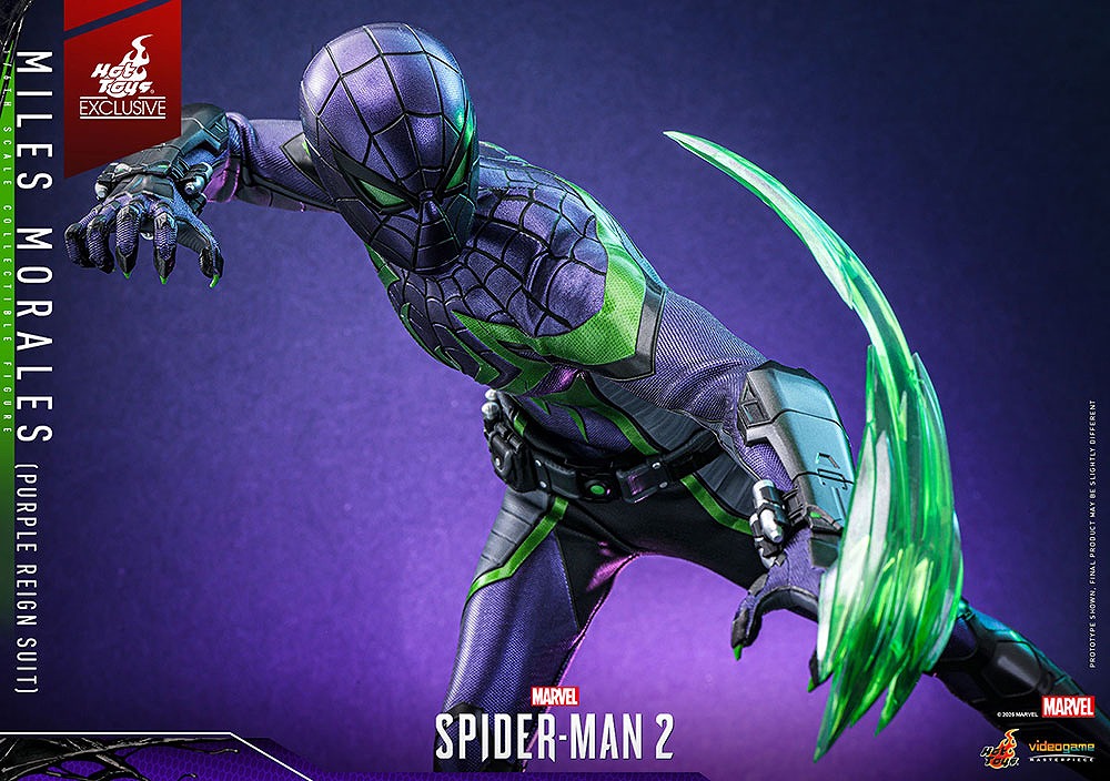 ビデオゲーム・マスターピース　マイルス・モラレス／スパイダーマン（パープル・ドミニオン・スーツ）