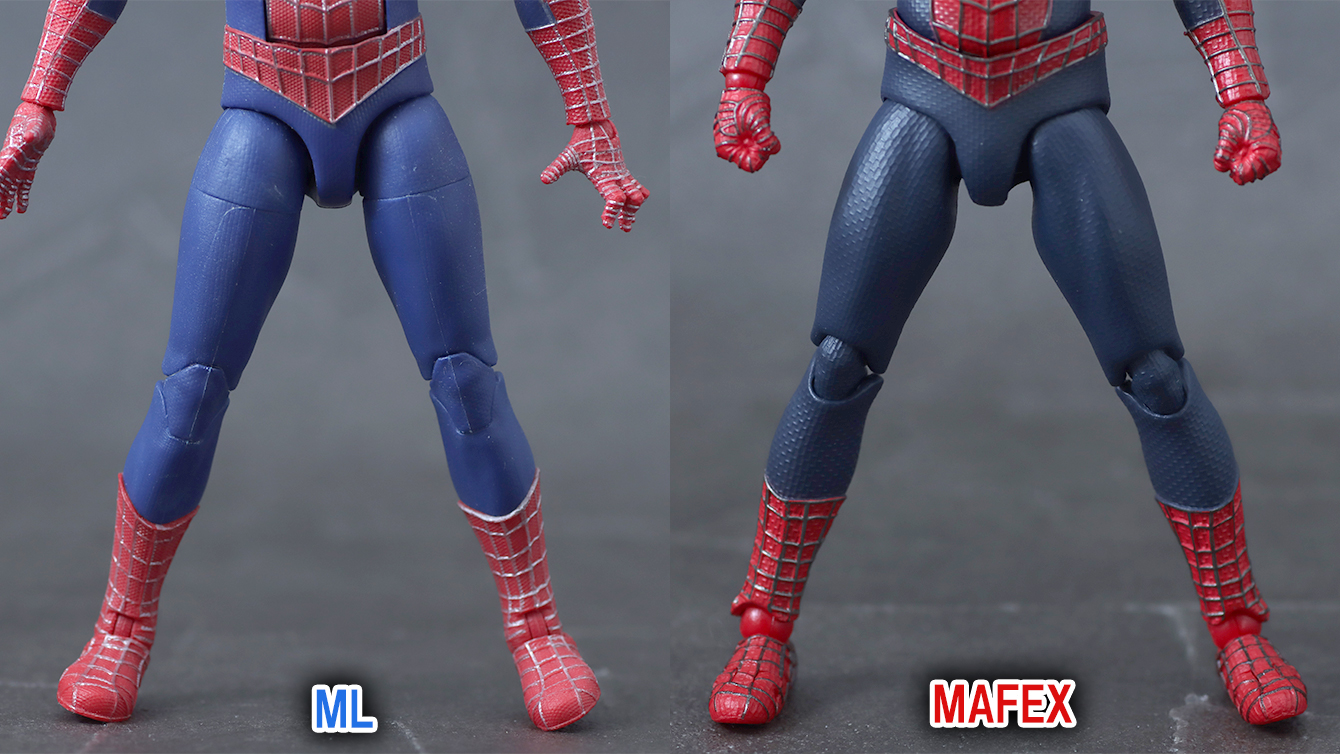 MAFEX　フレンドリー　ネイバーフッド　スパイダーマン　レビュー　比較　マーベルレジェンド