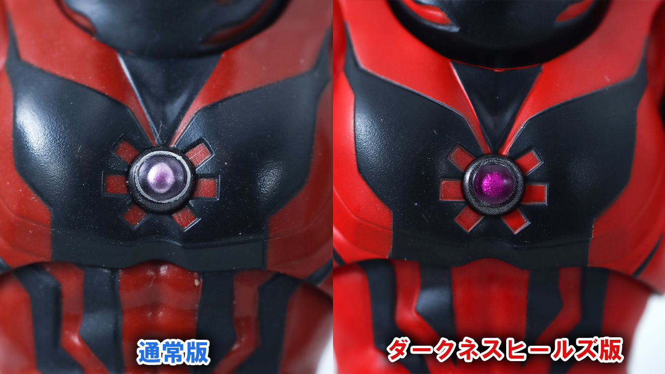 S.H.フィギュアーツ　ウルトラマンベリアル ダークネスヒールズver.　レビュー　比較