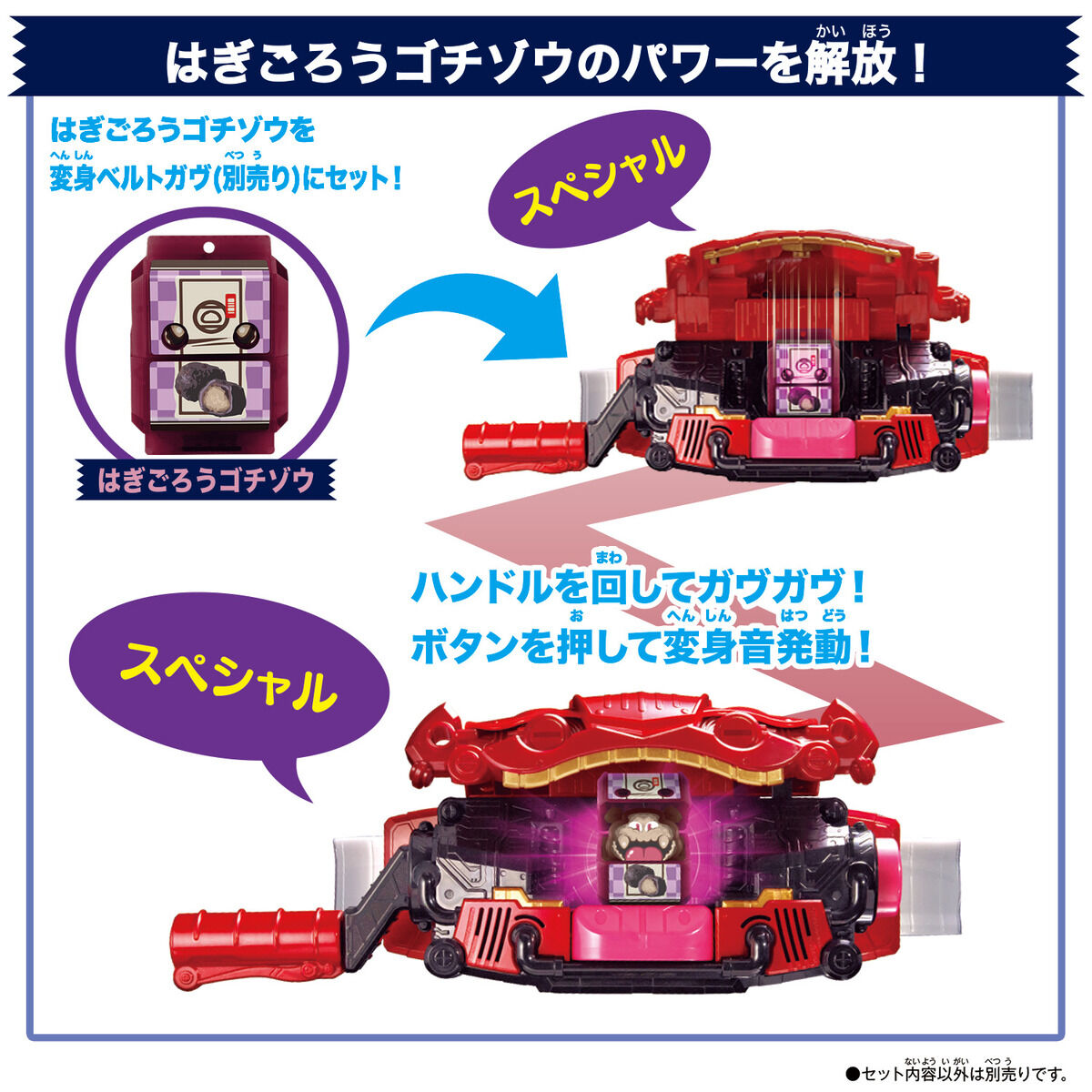 DXライダーゴチゾウセット04