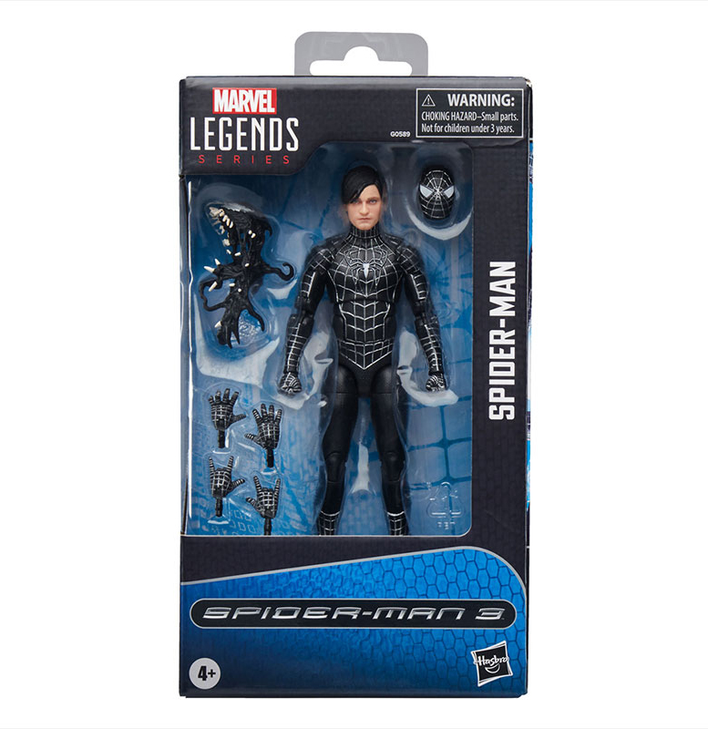 マーベルレジェンド　スパイダーマン（ブラックスーツ）