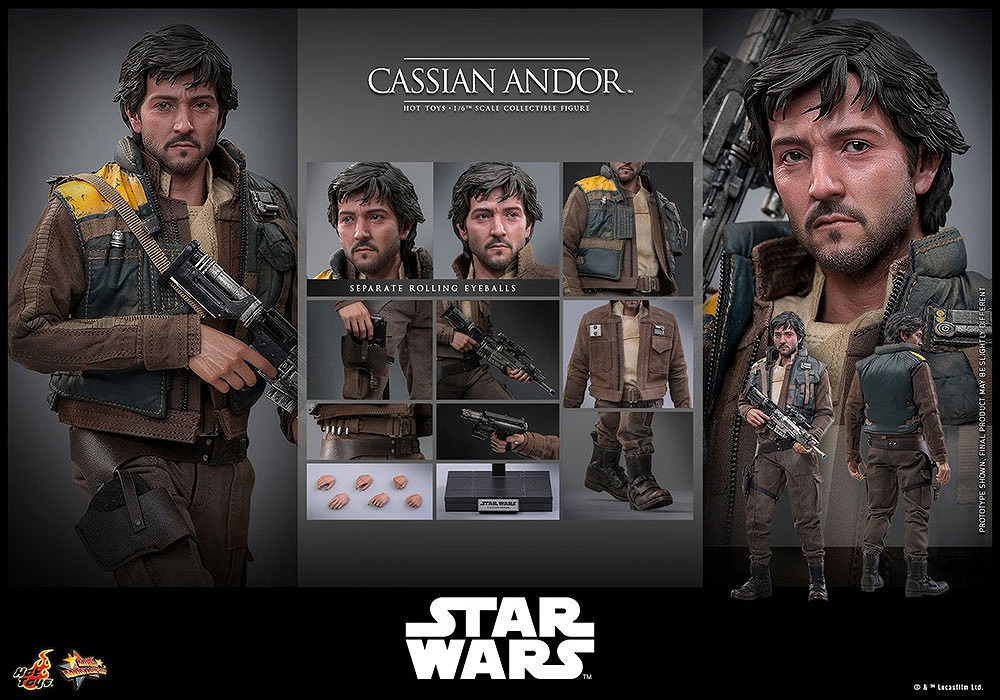 ホットトイズ　ムービー・マスターピース　キャシアン・アンドー（『ローグ・ワン／スター・ウォーズ・ストーリー』）