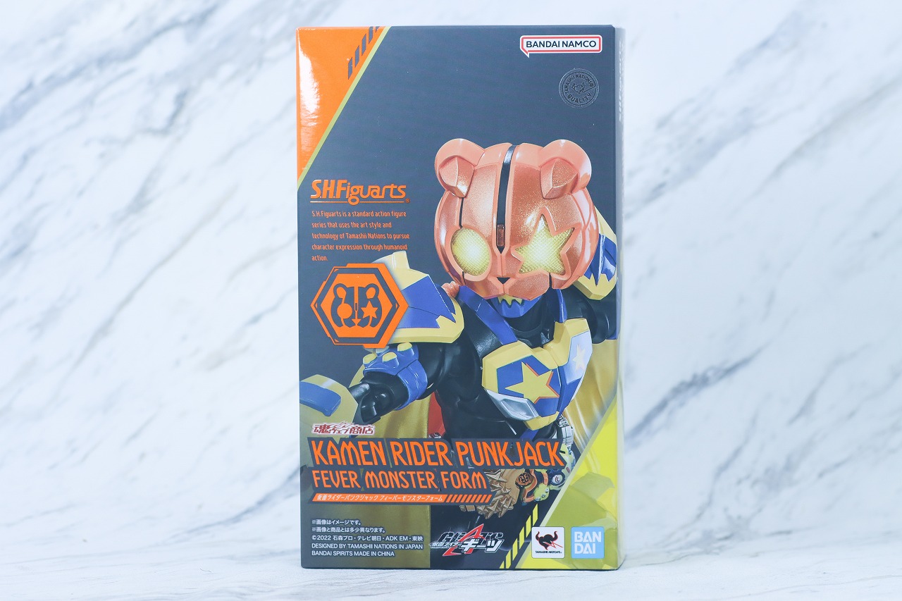 S.H.フィギュアーツ　仮面ライダーパンクジャック　フィーバーモンスターフォーム　レビュー　パッケージ