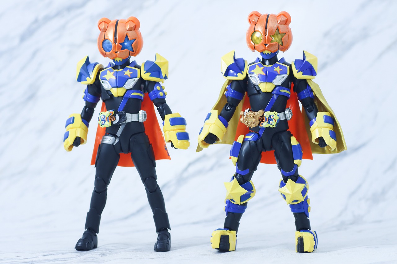 S.H.フィギュアーツ　仮面ライダーパンクジャック　フィーバーモンスターフォーム　レビュー　本体　モンスターフォーム　比較