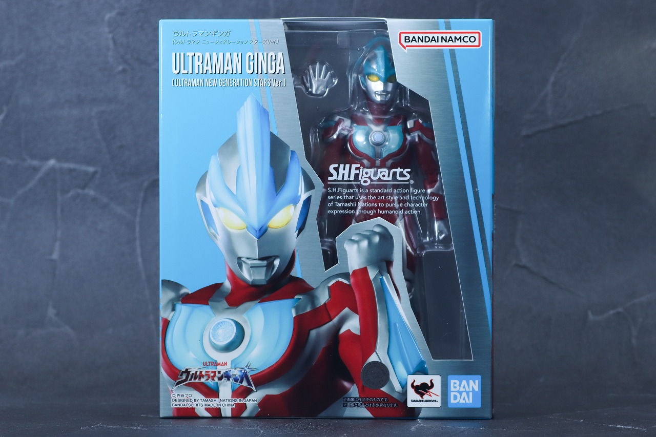 S.H.フィギュアーツ　ウルトラマンギンガ　ニュージェネ スターズver.　レビュー　パッケージ
