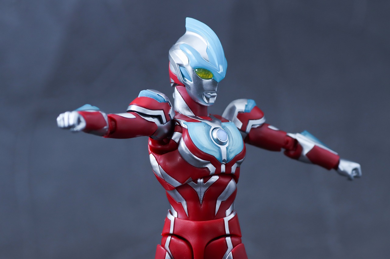 S.H.フィギュアーツ　ウルトラマンギンガ　ニュージェネ スターズver.　レビュー　可動範囲