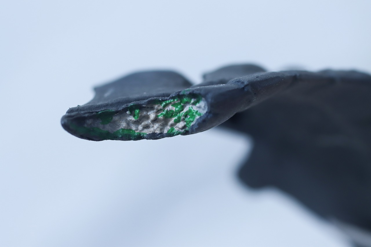 S.H.モンスターアーツ　ガメラ　1996　仙台決戦ver.　レビュー　本体 ダメージパーツ