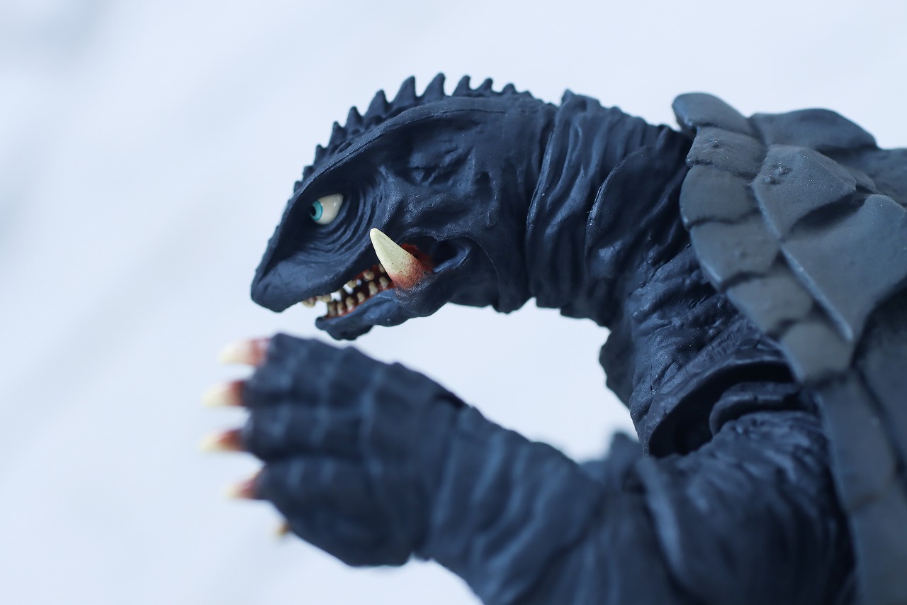 S.H.モンスターアーツ　ガメラ　1996　仙台決戦ver.　レビュー　可動範囲