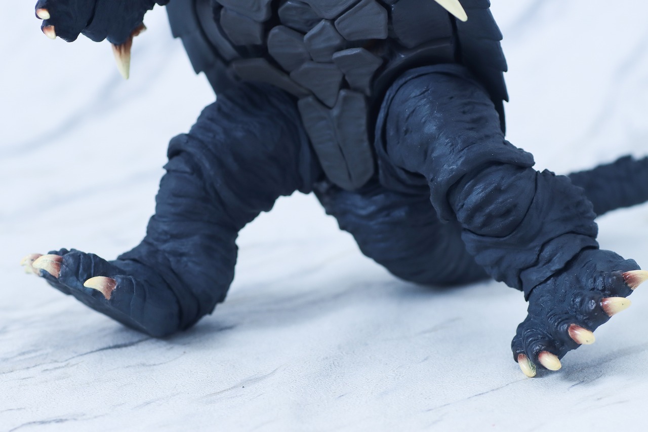 S.H.モンスターアーツ　ガメラ　1996　仙台決戦ver.　レビュー　可動範囲