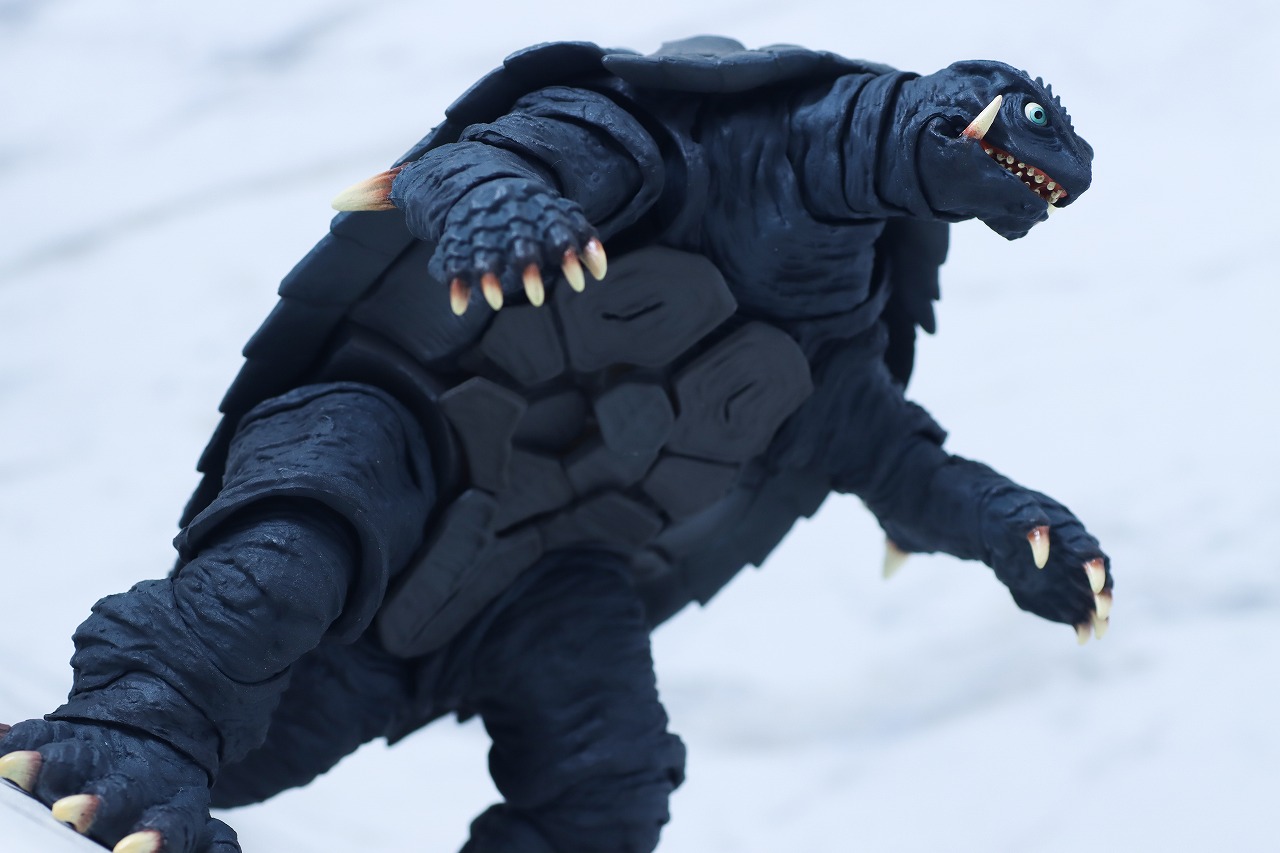 S.H.モンスターアーツ　ガメラ　1996　仙台決戦ver.　レビュー　アクション