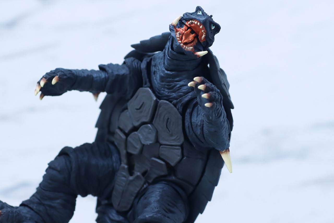 S.H.モンスターアーツ　ガメラ　1996　仙台決戦ver.　レビュー　アクション