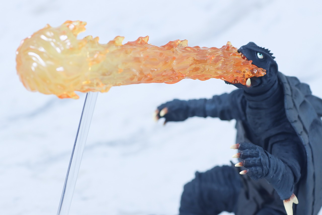 S.H.モンスターアーツ　ガメラ　1996　仙台決戦ver.　レビュー　アクション