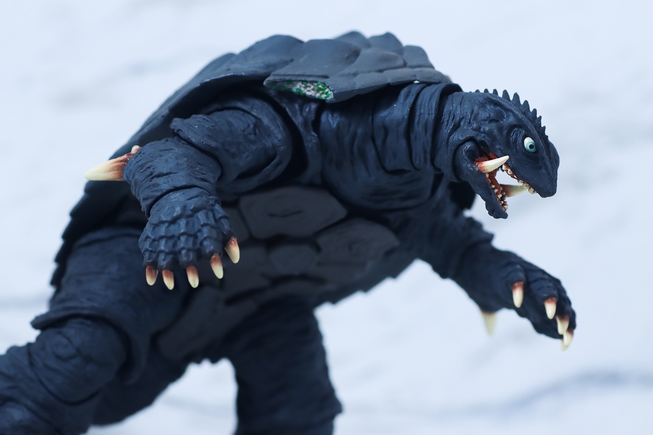 S.H.モンスターアーツ　ガメラ　1996　仙台決戦ver.　レビュー　アクション
