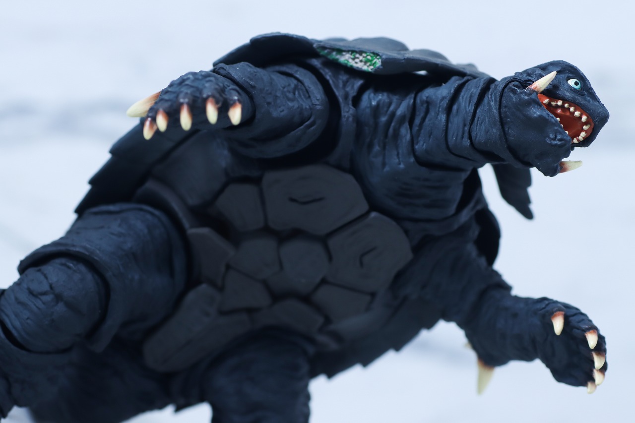 S.H.モンスターアーツ　ガメラ　1996　仙台決戦ver.　レビュー　アクション