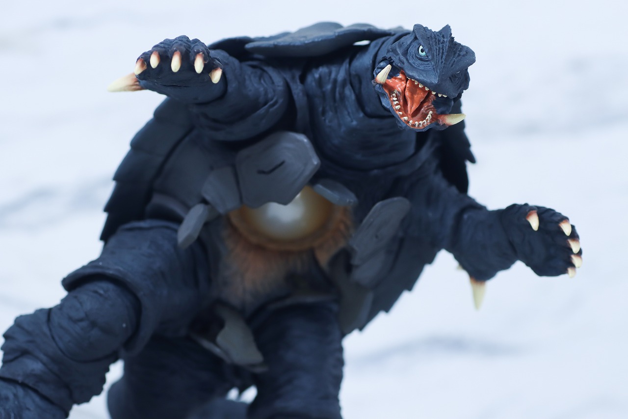 S.H.モンスターアーツ　ガメラ　1996　仙台決戦ver.　レビュー　アクション