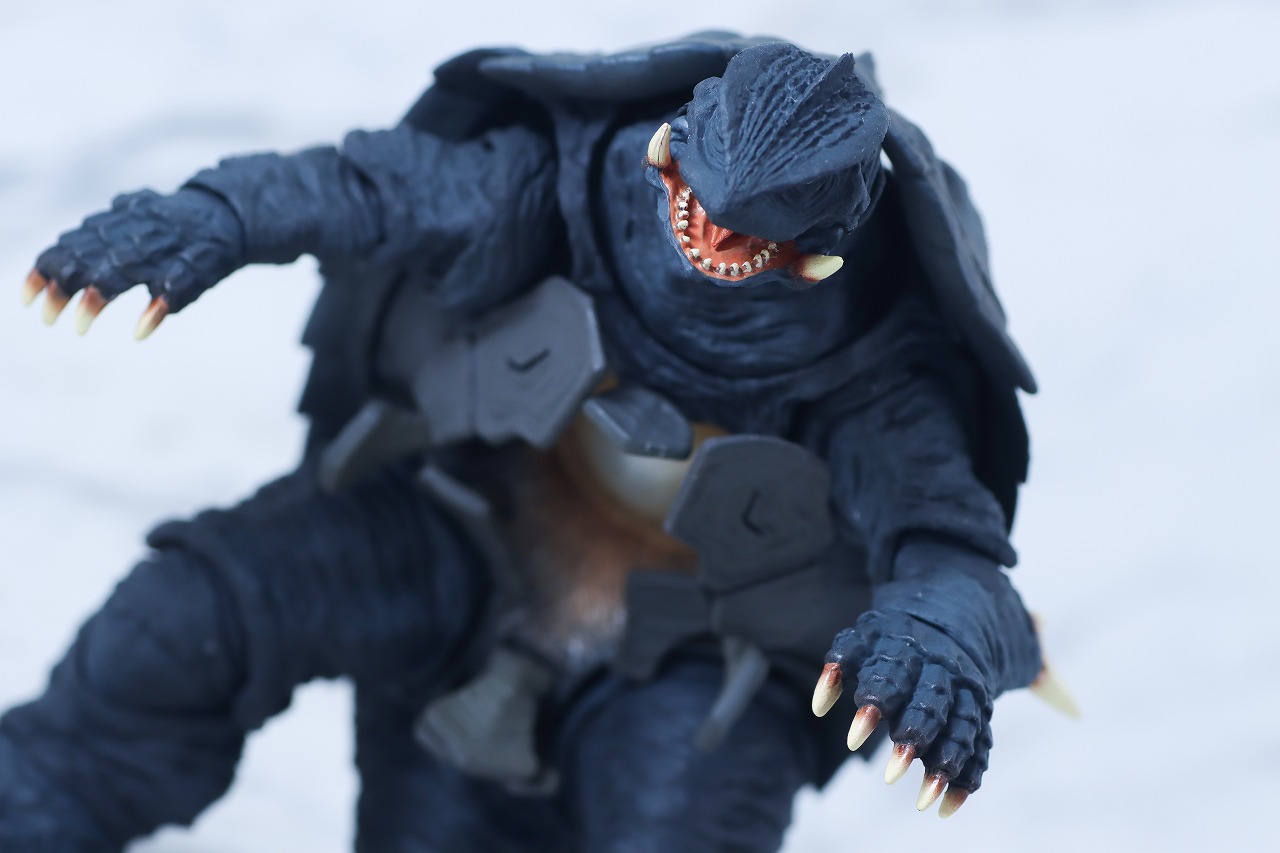 S.H.モンスターアーツ　ガメラ　1996　仙台決戦ver.　レビュー　アクション