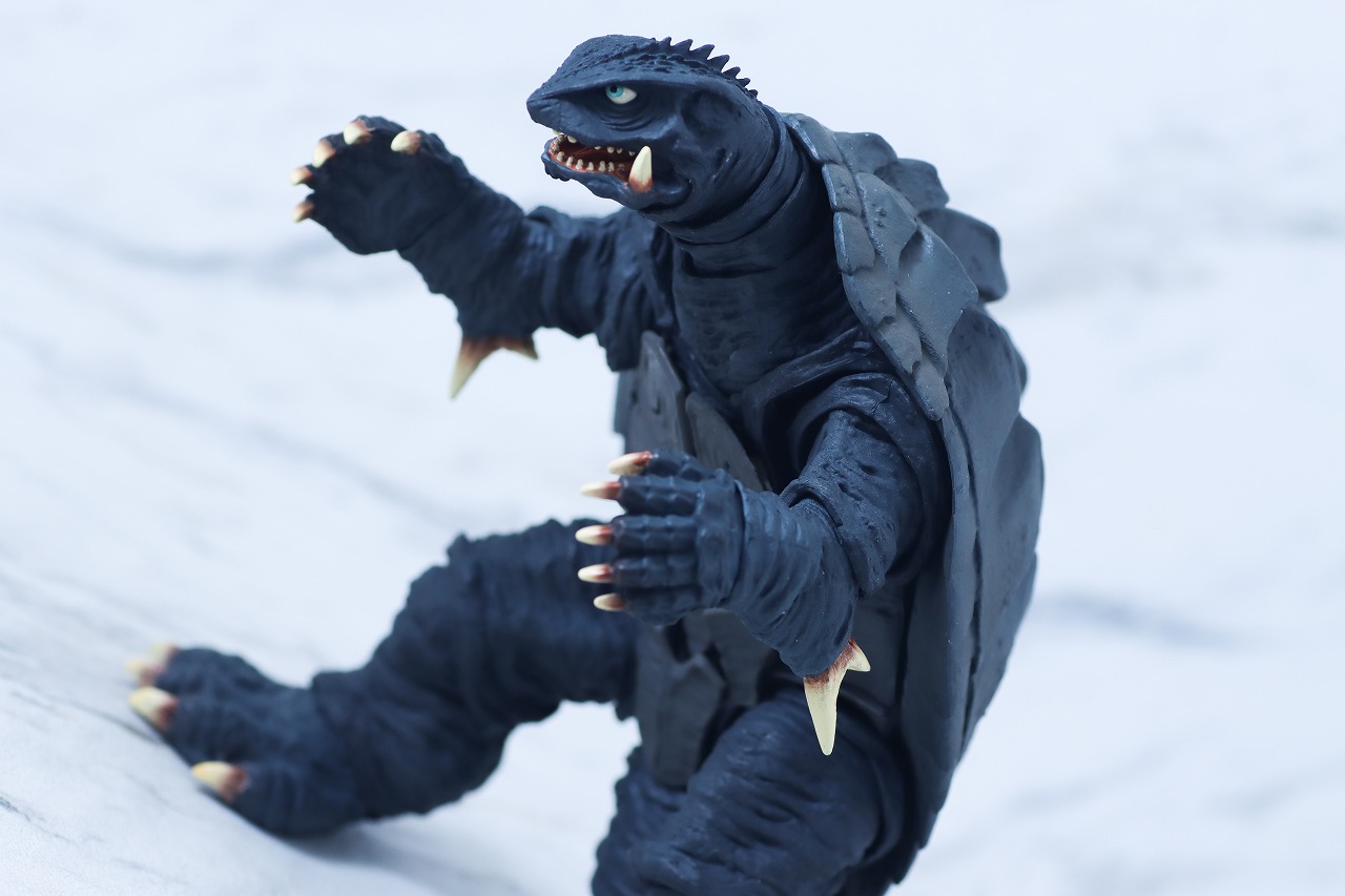 S.H.モンスターアーツ　ガメラ　1996　仙台決戦ver.　レビュー　アクション