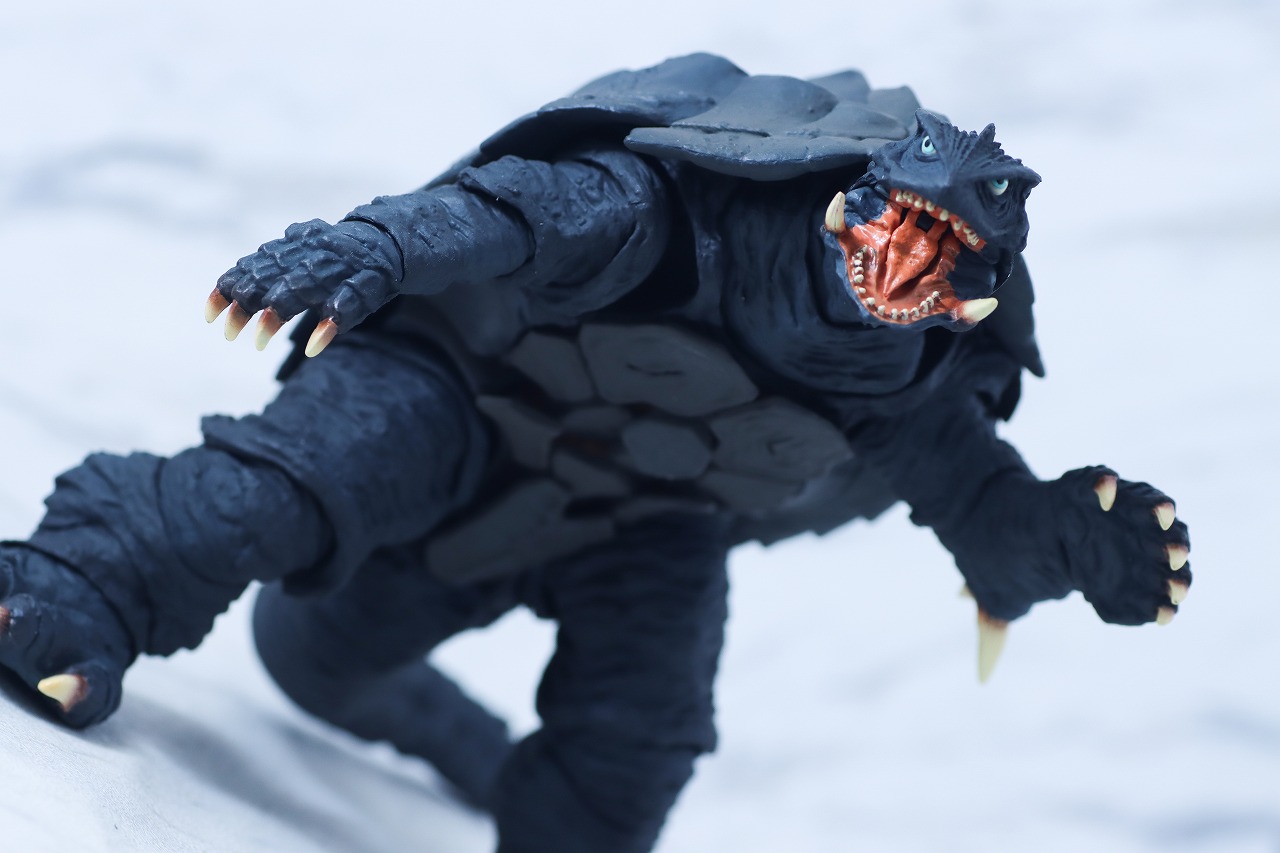 S.H.モンスターアーツ　ガメラ　1996　仙台決戦ver.　レビュー　アクション