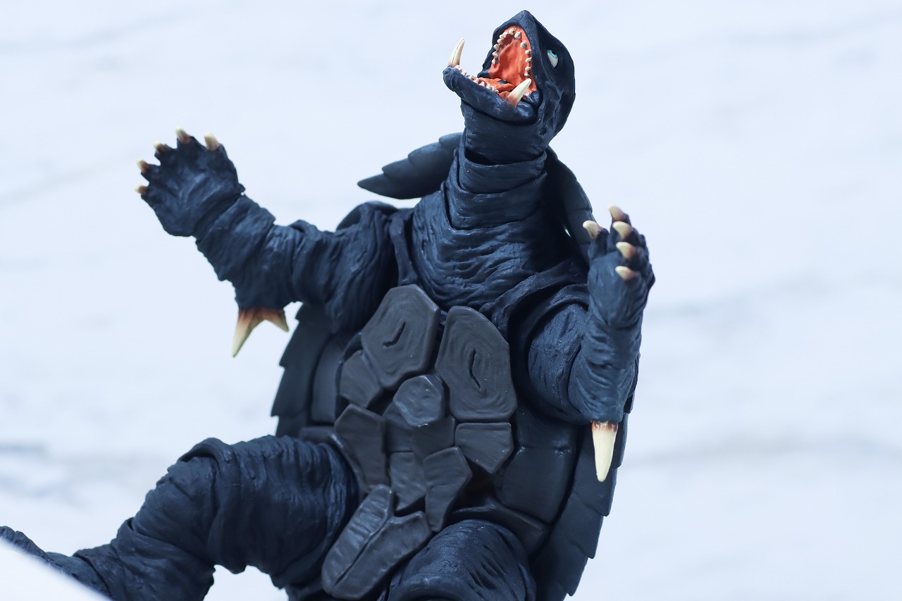 S.H.モンスターアーツ　ガメラ　1996　仙台決戦ver.　レビュー　アクション