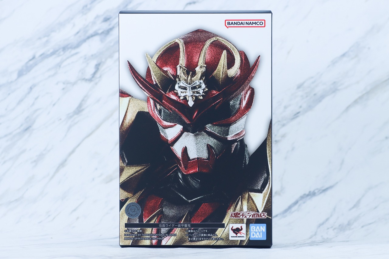 S.H.フィギュアーツ　真骨彫製法　仮面ライダー装甲響鬼　レビュー　パッケージ