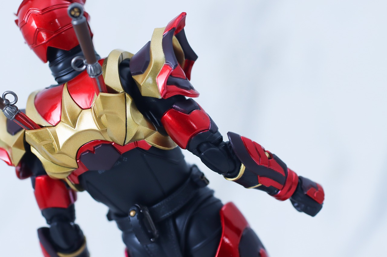 S.H.フィギュアーツ　真骨彫製法　仮面ライダー装甲響鬼　レビュー　本体
