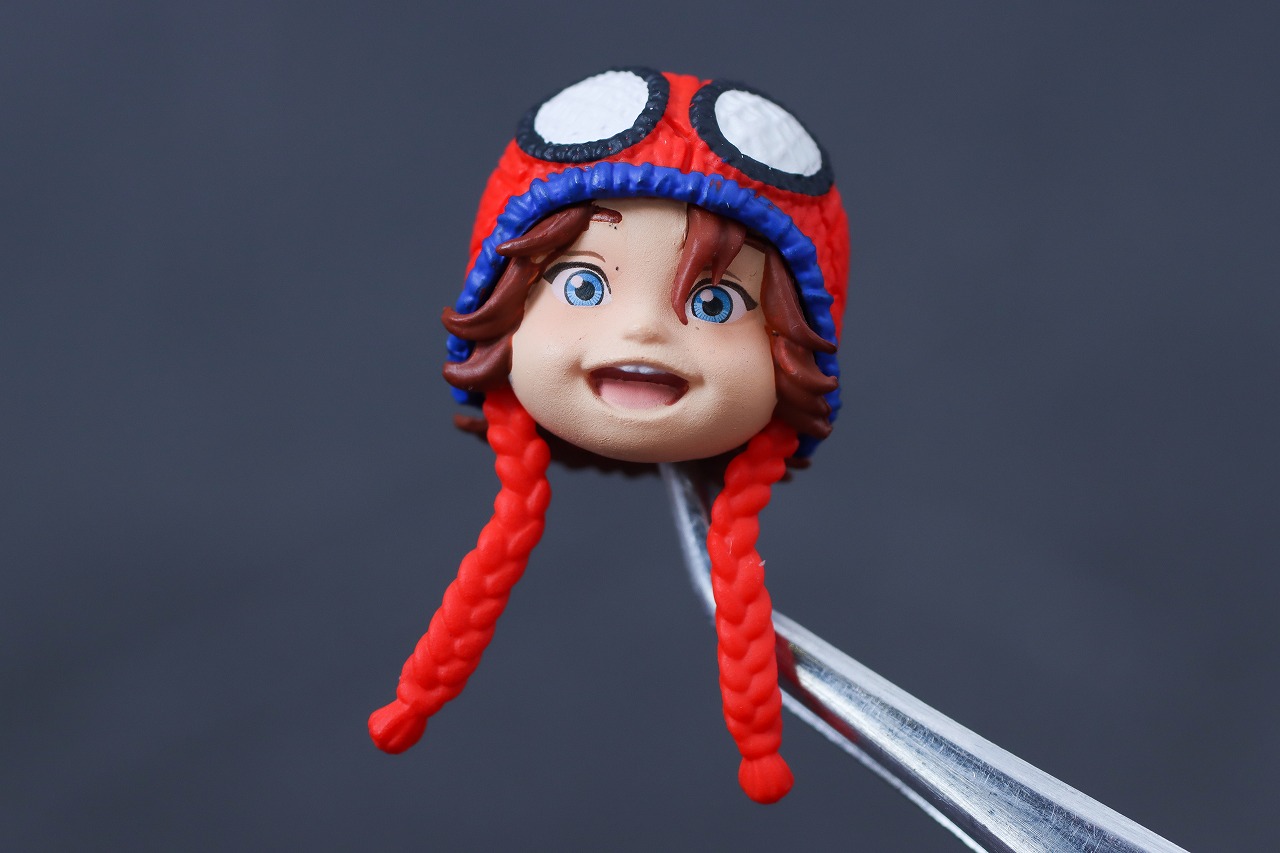 S.H.フィギュアーツ　ピーター・B・パーカー＆メイデイ・パーカー（スパイダーマン：アクロス・ザ・スパイダーバース）　レビュー　付属品　差し替えヘッド