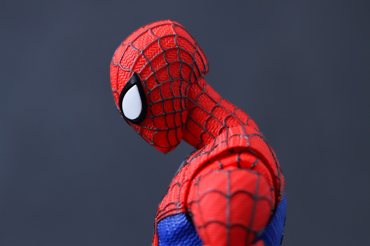 S.H.フィギュアーツ　ピーター・B・パーカー＆メイデイ・パーカー（スパイダーマン：アクロス・ザ・スパイダーバース）　レビュー　可動範囲
