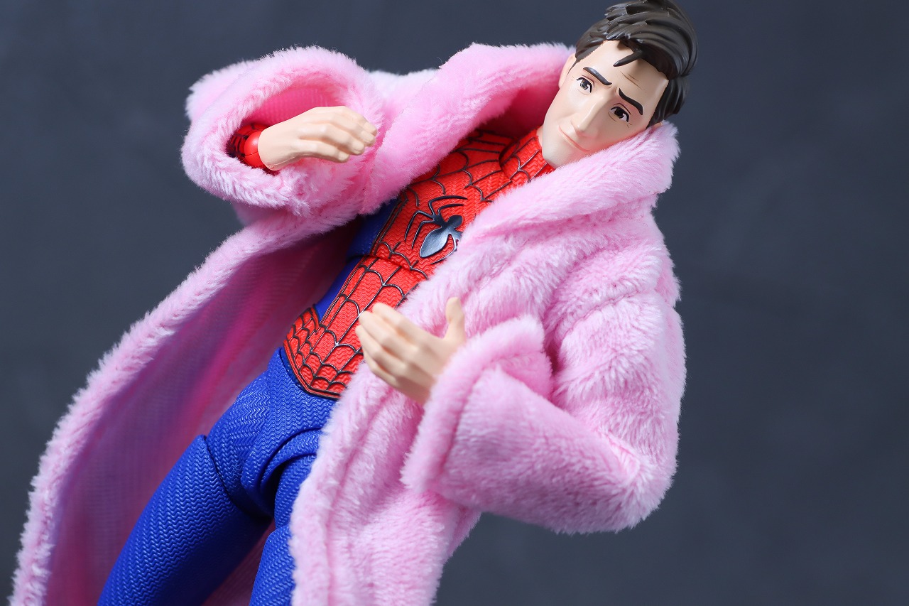 S.H.フィギュアーツ　ピーター・B・パーカー＆メイデイ・パーカー（スパイダーマン：アクロス・ザ・スパイダーバース）　レビュー　アクション