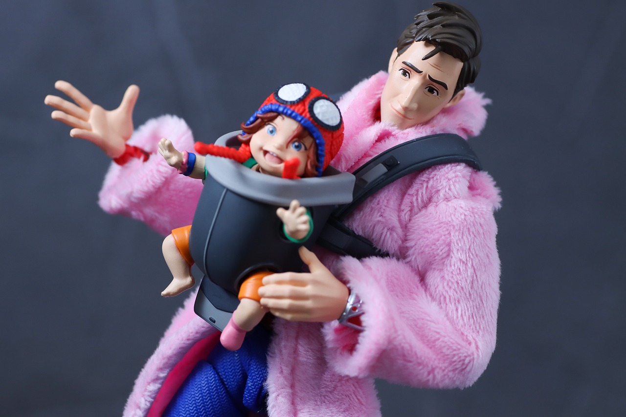 S.H.フィギュアーツ　ピーター・B・パーカー＆メイデイ・パーカー（スパイダーマン：アクロス・ザ・スパイダーバース）　レビュー　アクション