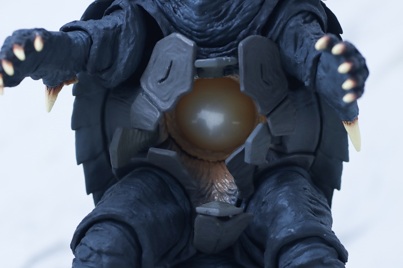 S.H.モンスターアーツ　ガメラ　1996　仙台決戦ver.　レビュー　本体