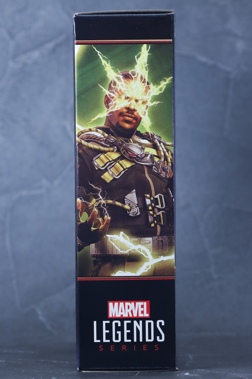 マーベルレジェンド　エレクトロ　スパイダーマン　ノー・ウェイ・ホーム　レビュー　パッケージ